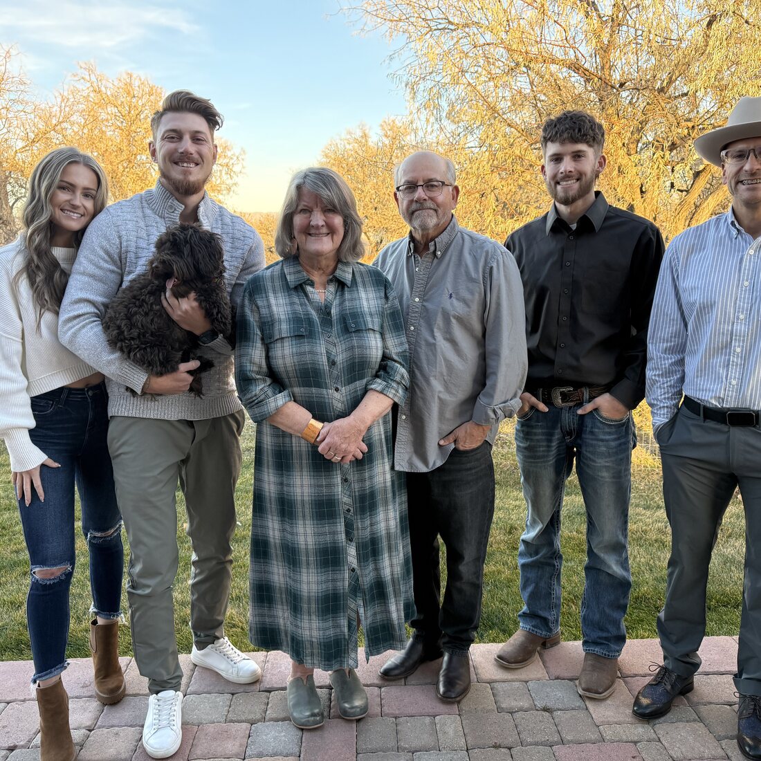 Makura with her family on Colorado's Western Slope