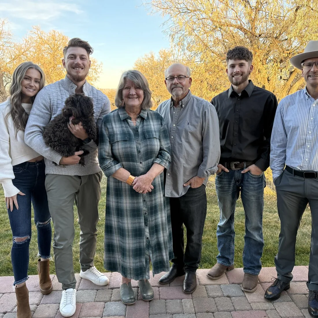 Makura with her family on Colorado's Western Slope
